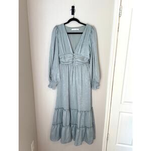 Altar'd State Light Blue Mini Dress